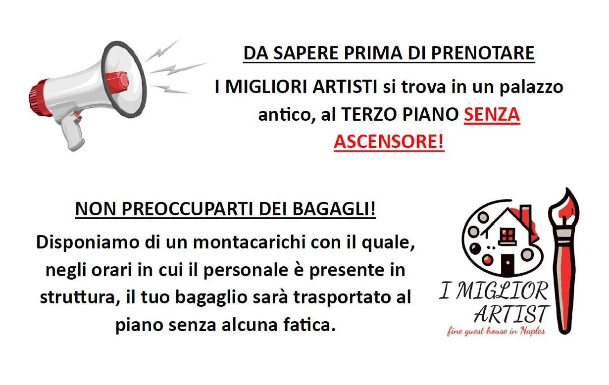 Guest house I Migliori Artisti Hotel Naples Italy